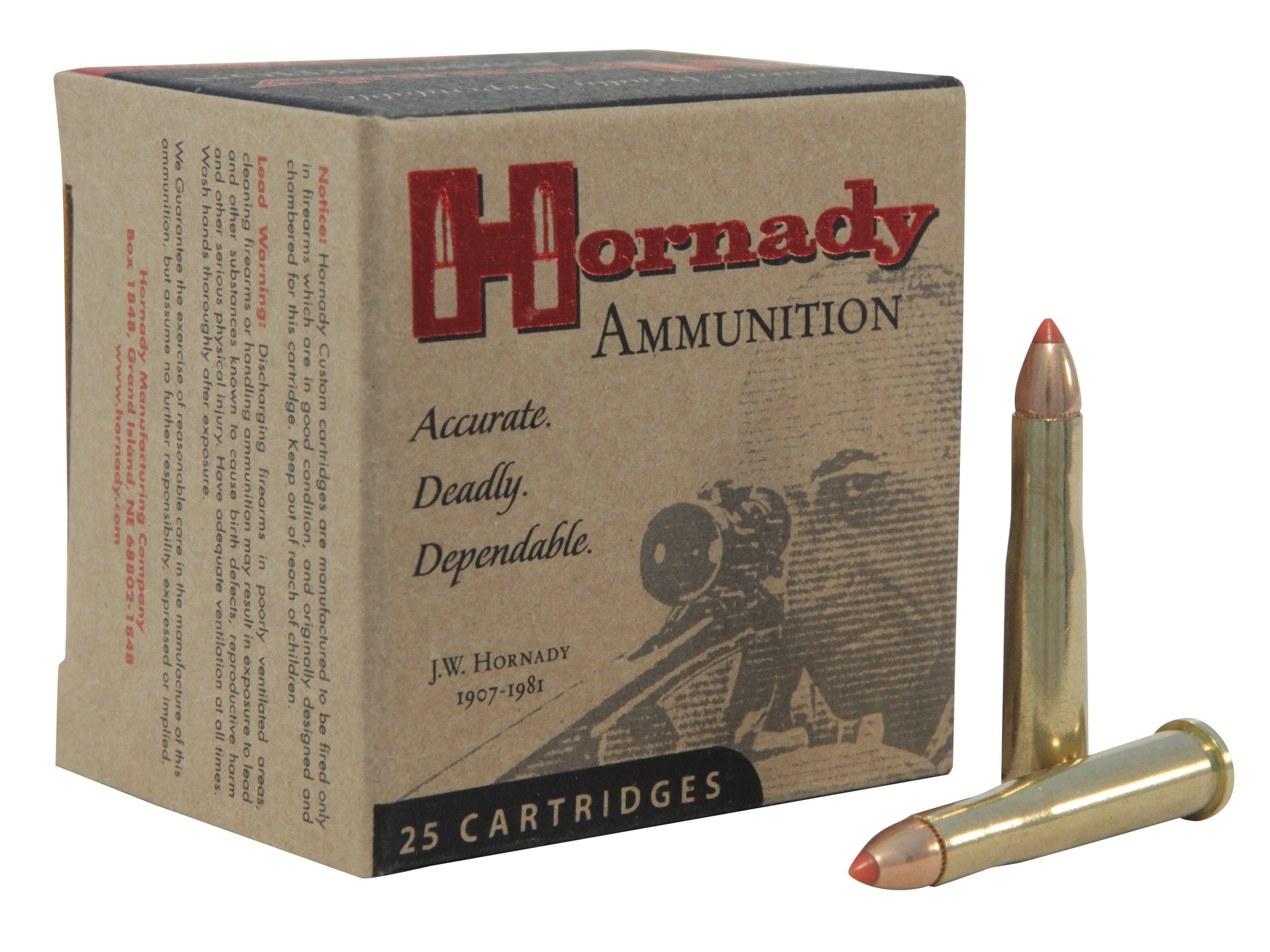 .22 Hornet 35gr V-MAX Varmint Express Hornady - 25 Rounds