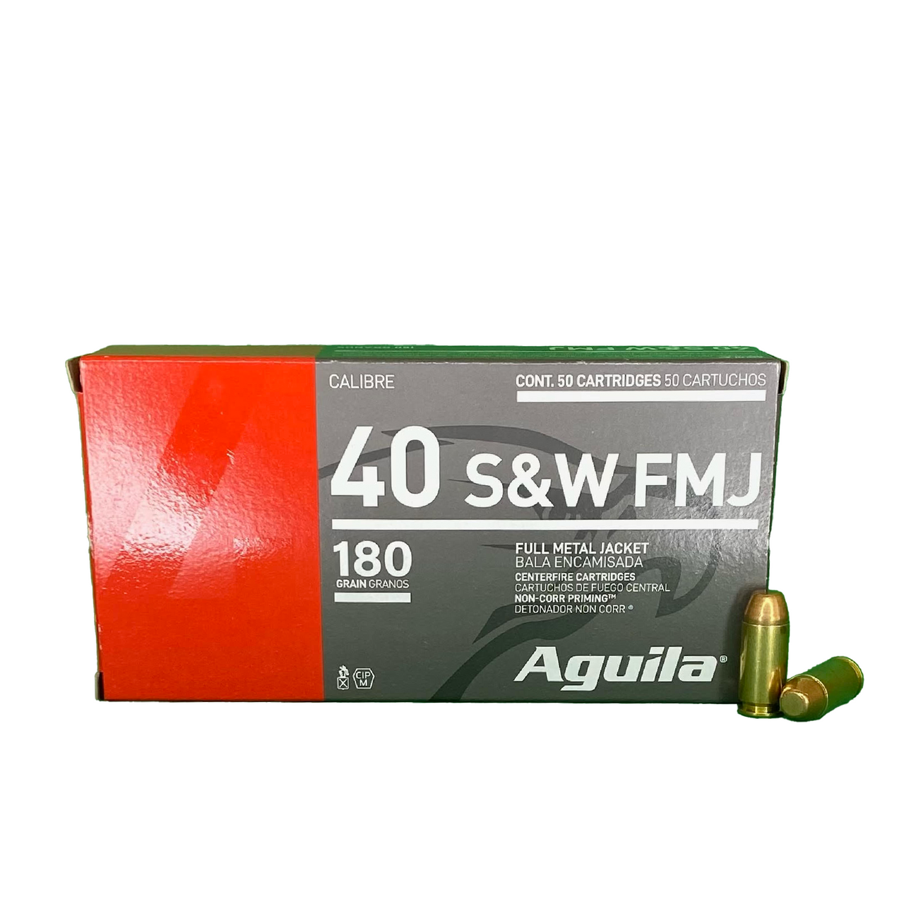 .40 S&W 180gr FMJ Aguila - 50 Rounds