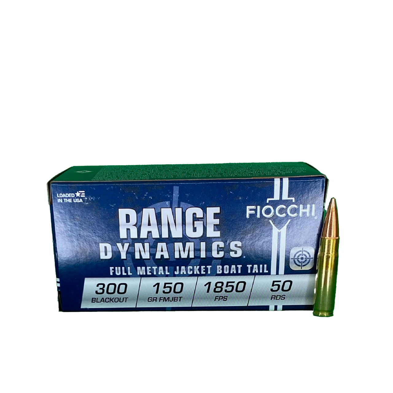 .300 Blackout 150gr FMJBT Fiocchi - 50 Rounds