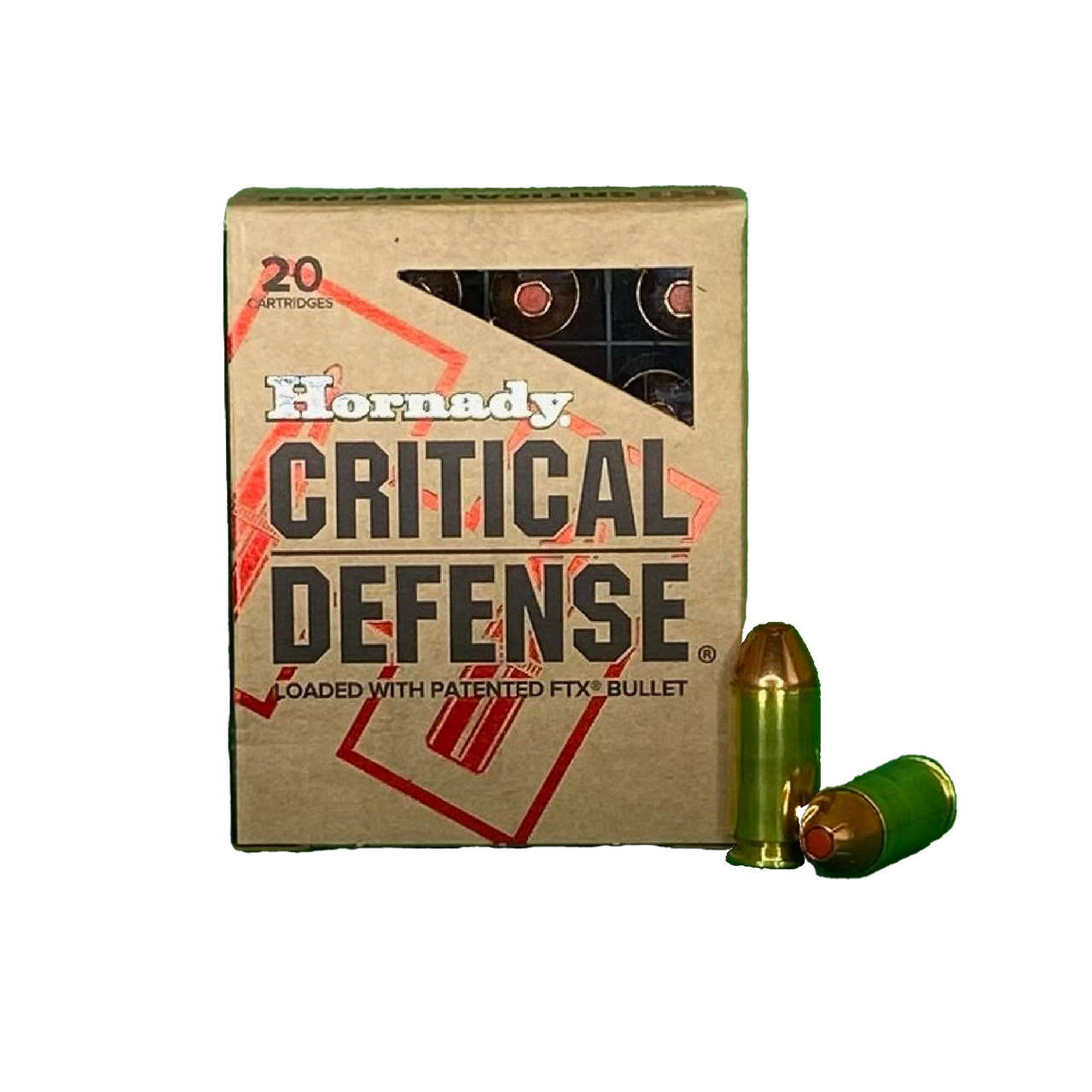 .40 S&W 165gr FTX Critical Defense Hornady - 20 Rounds