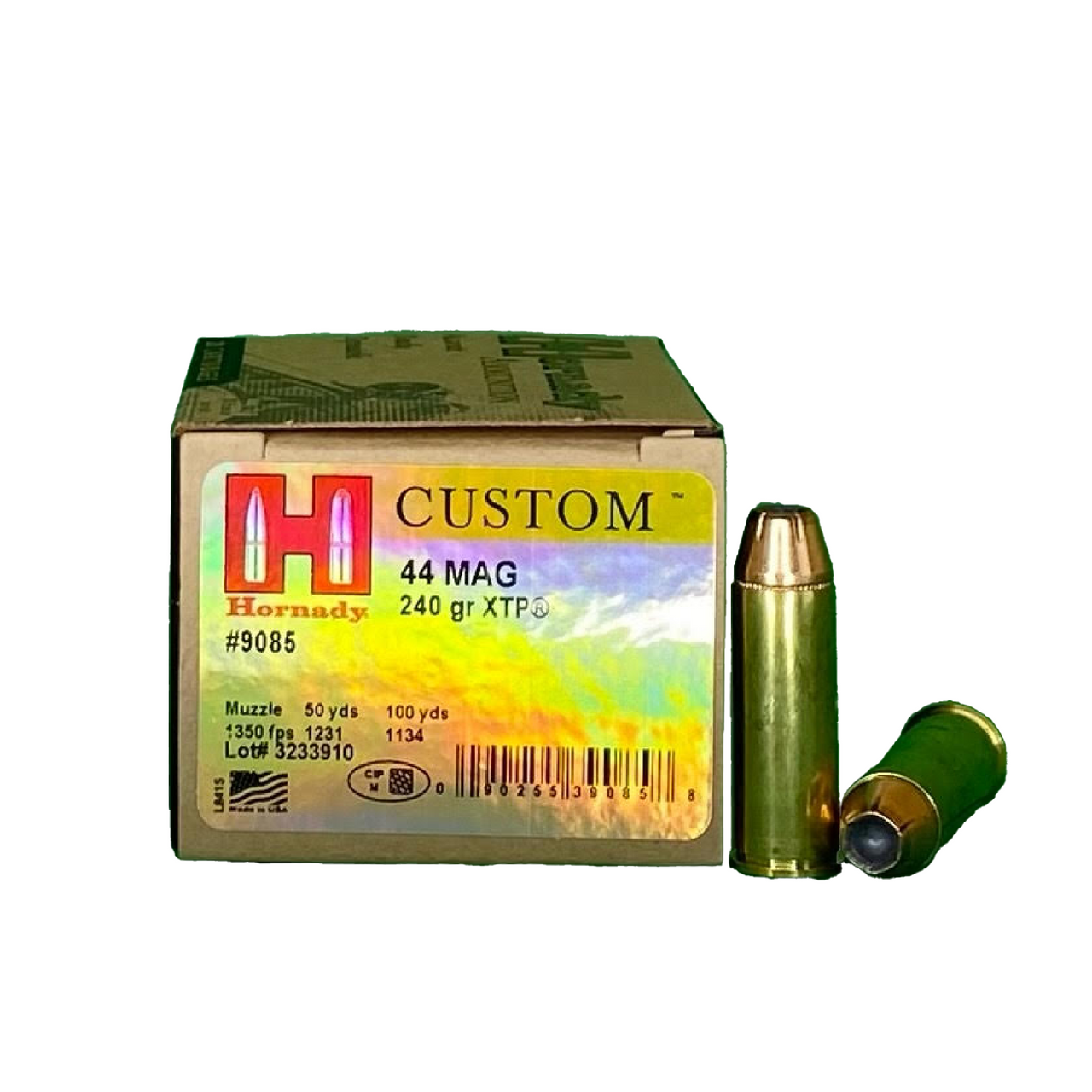 .44 Mag 240gr JHP/XTP Hornady - 20 Rounds