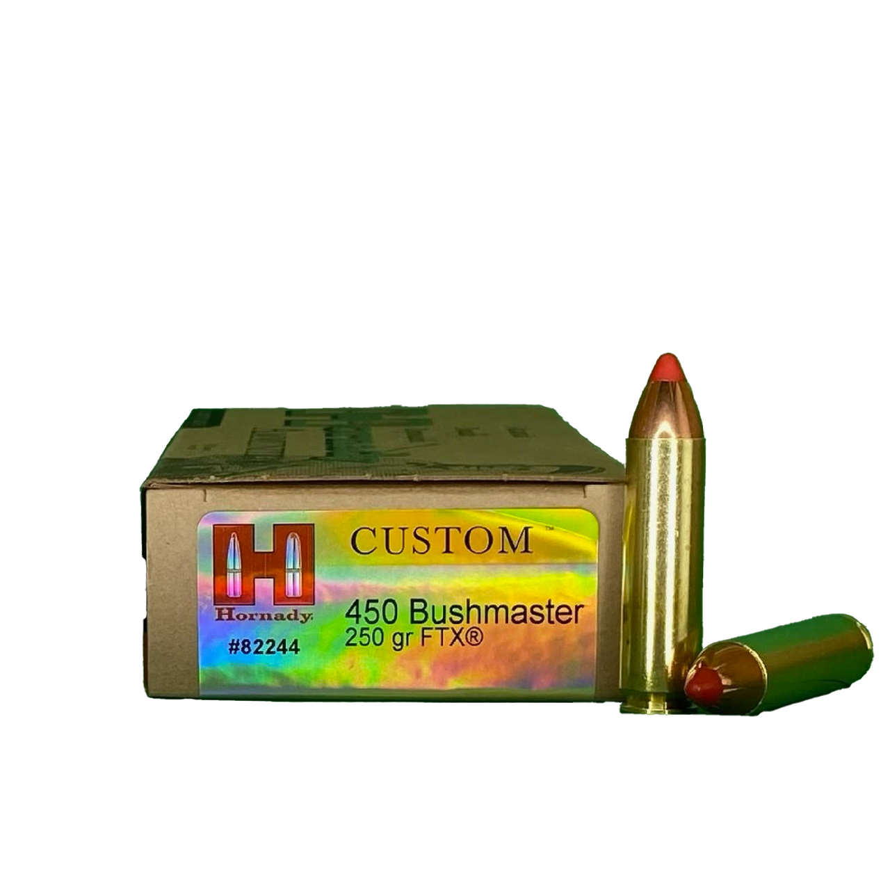 .450 Bushmaster 250gr FTX Custom Hornady - 20 Rounds