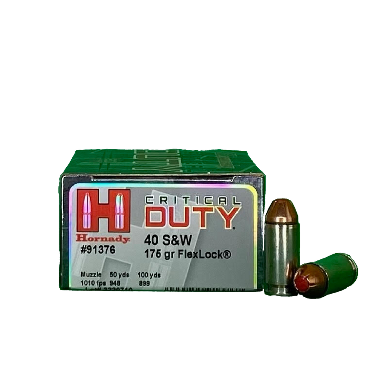 .40 S&W 175gr FlexLock CD Hornady - 20 Rounds