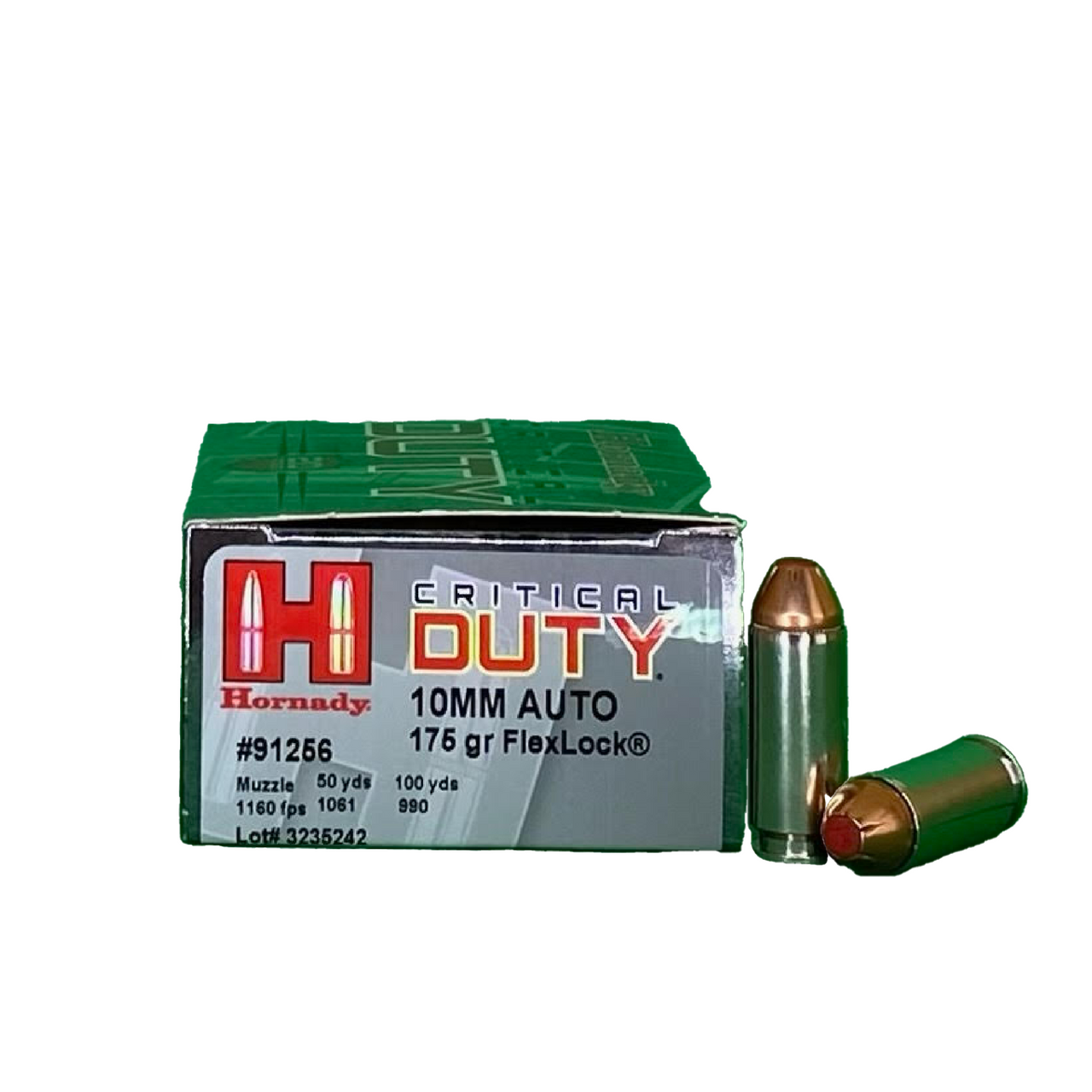 10mm Auto 175gr Critical Duty Hornady - 20 Rounds