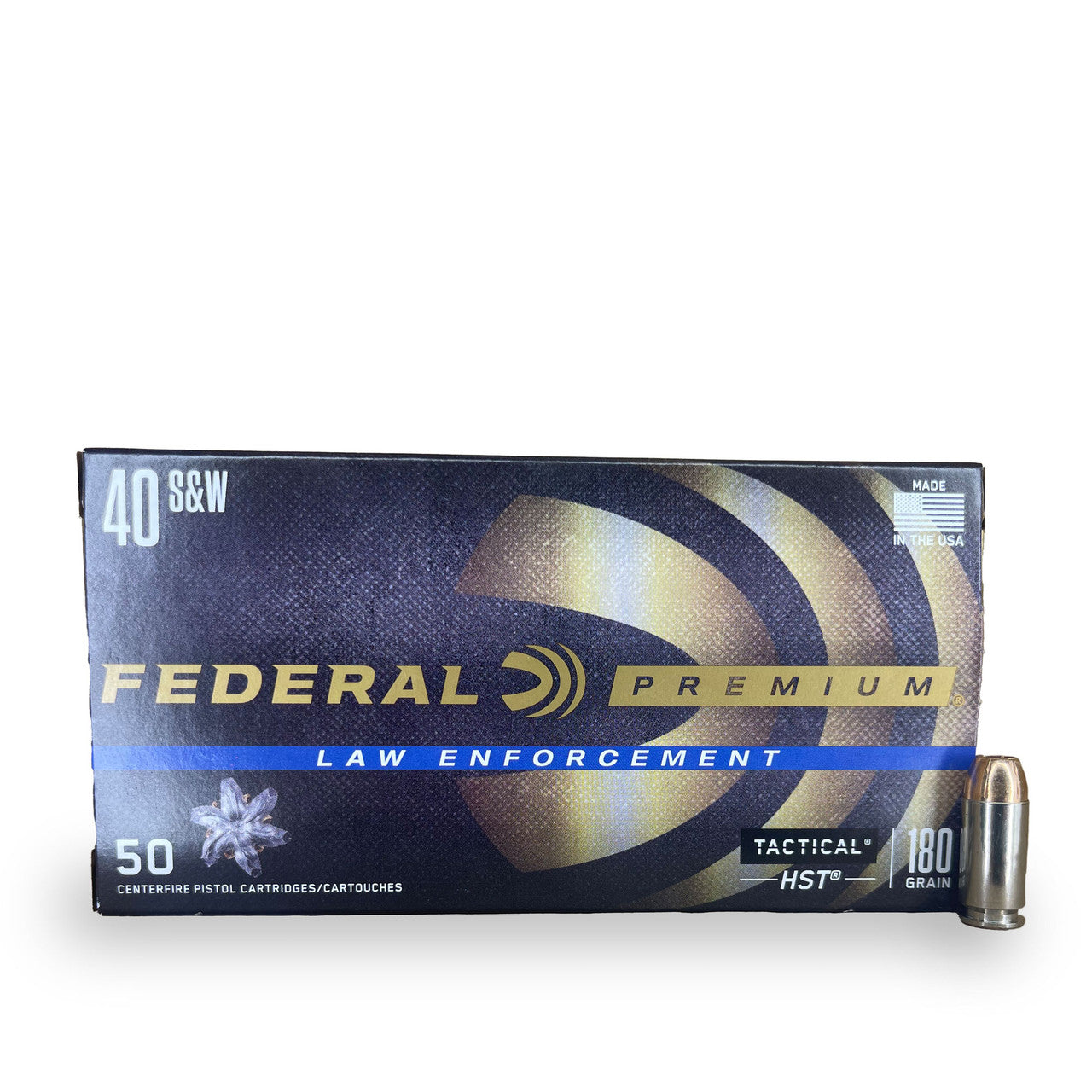 .40 S&W 180GR Federal Premium Tactical HST JHP P40HST1 - 50 Rounds