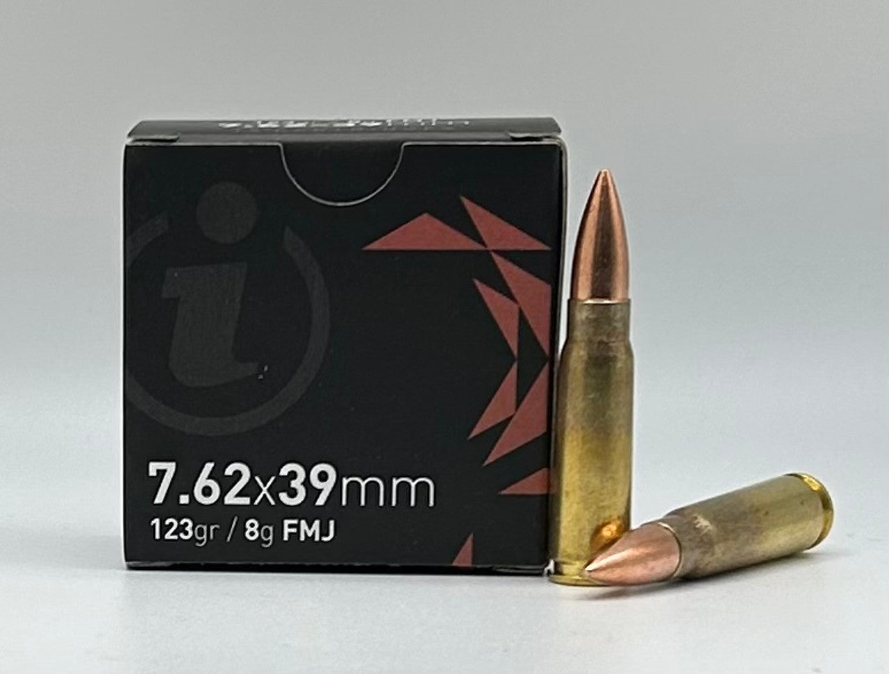 7.62x39mm 123gr FMJ Igman - 15 Rounds