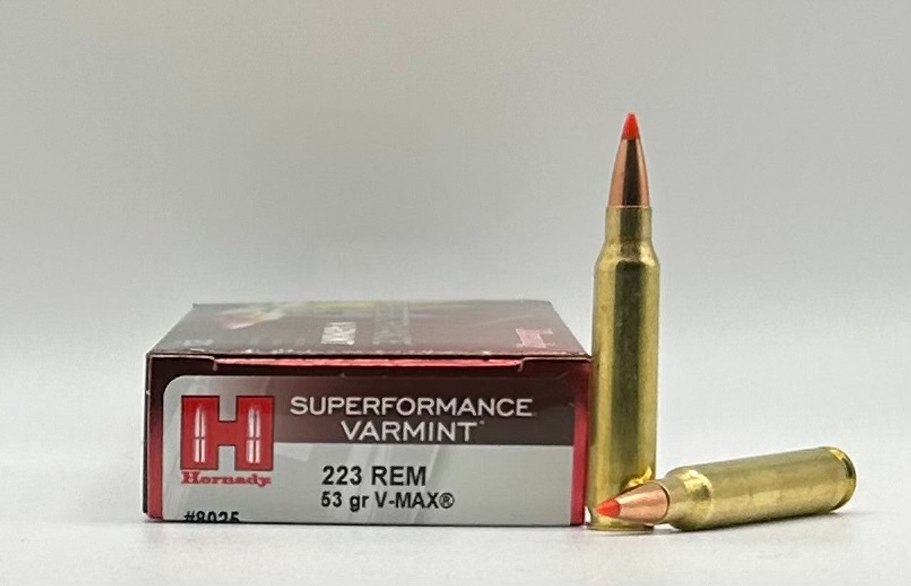 223 Rem 53gr V-Max SPF Hornady - 20 Rounds