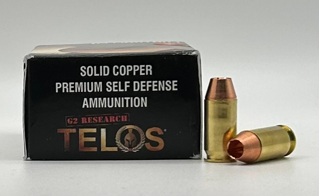 .45 ACP 160gr +P Hollow Point G2 Research Telos - 20 Rounds