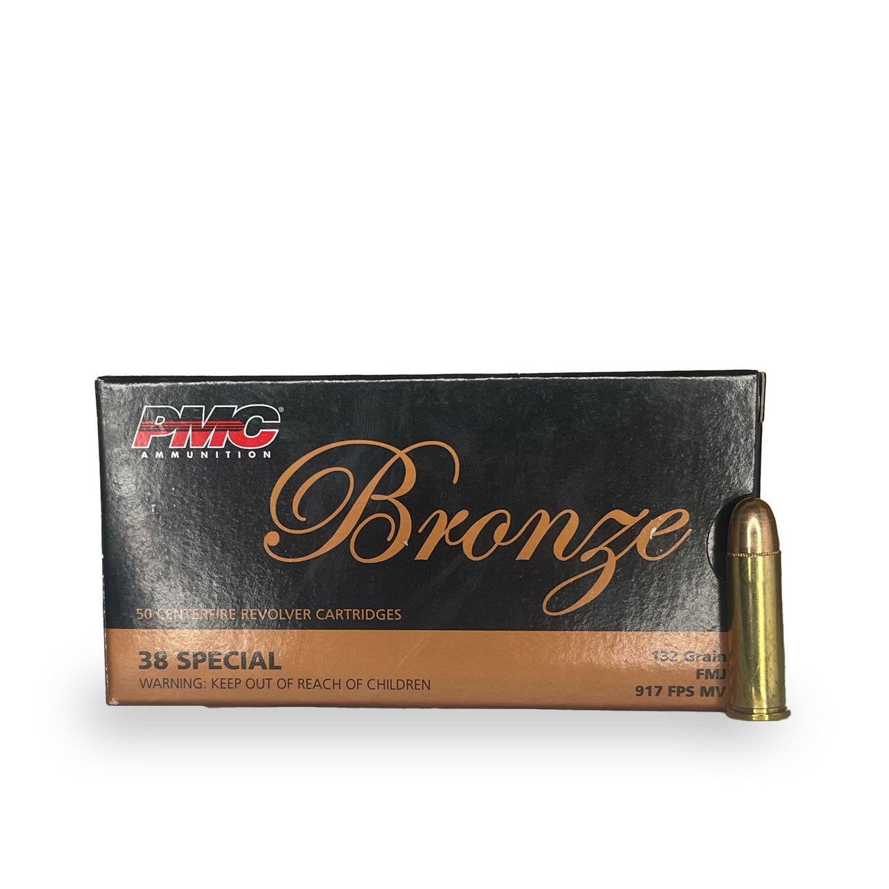 .38 Special 132GR PMC FMJ 38G (50 rounds)