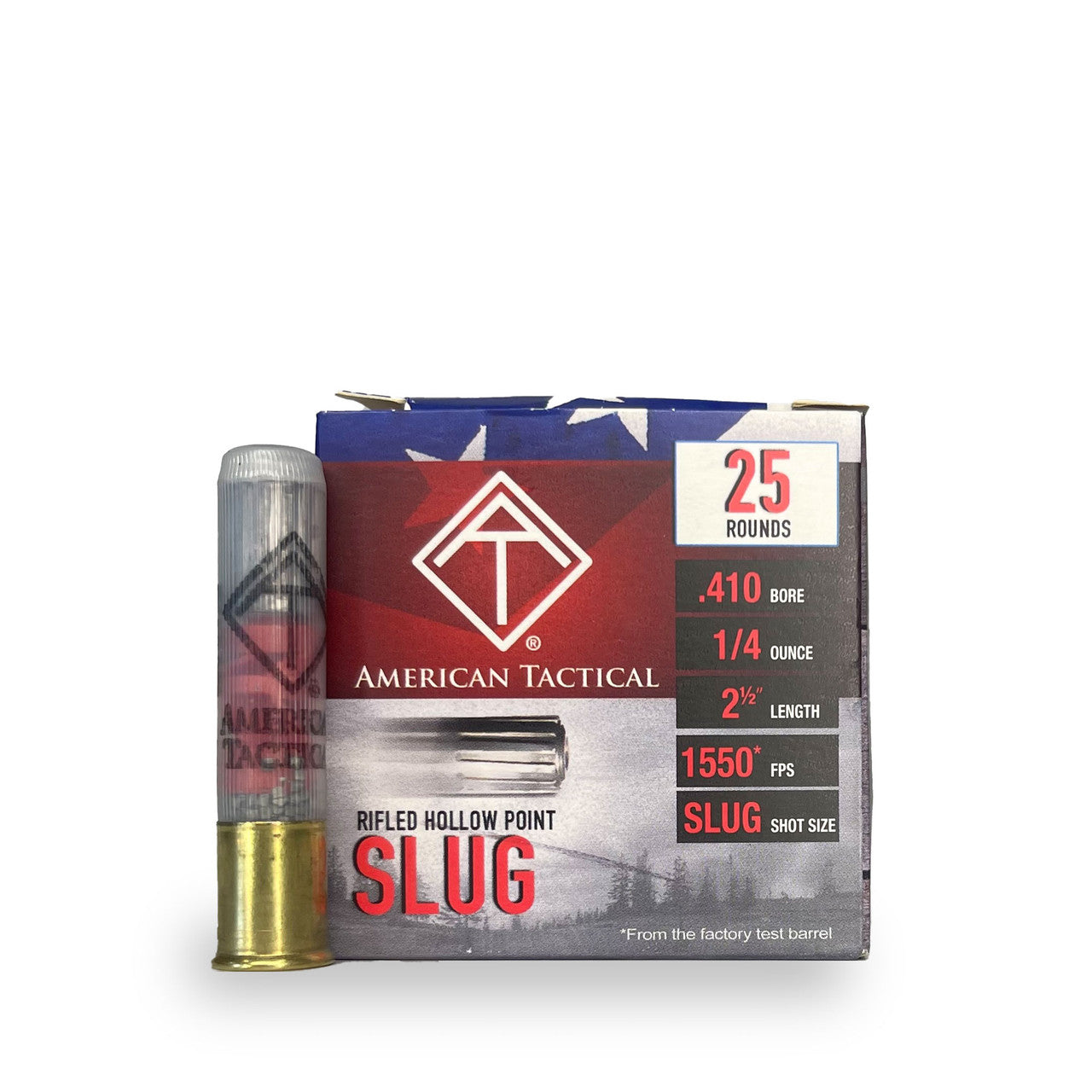 .410 2.5” Slug 1/4 oz ATI (25 Rounds)