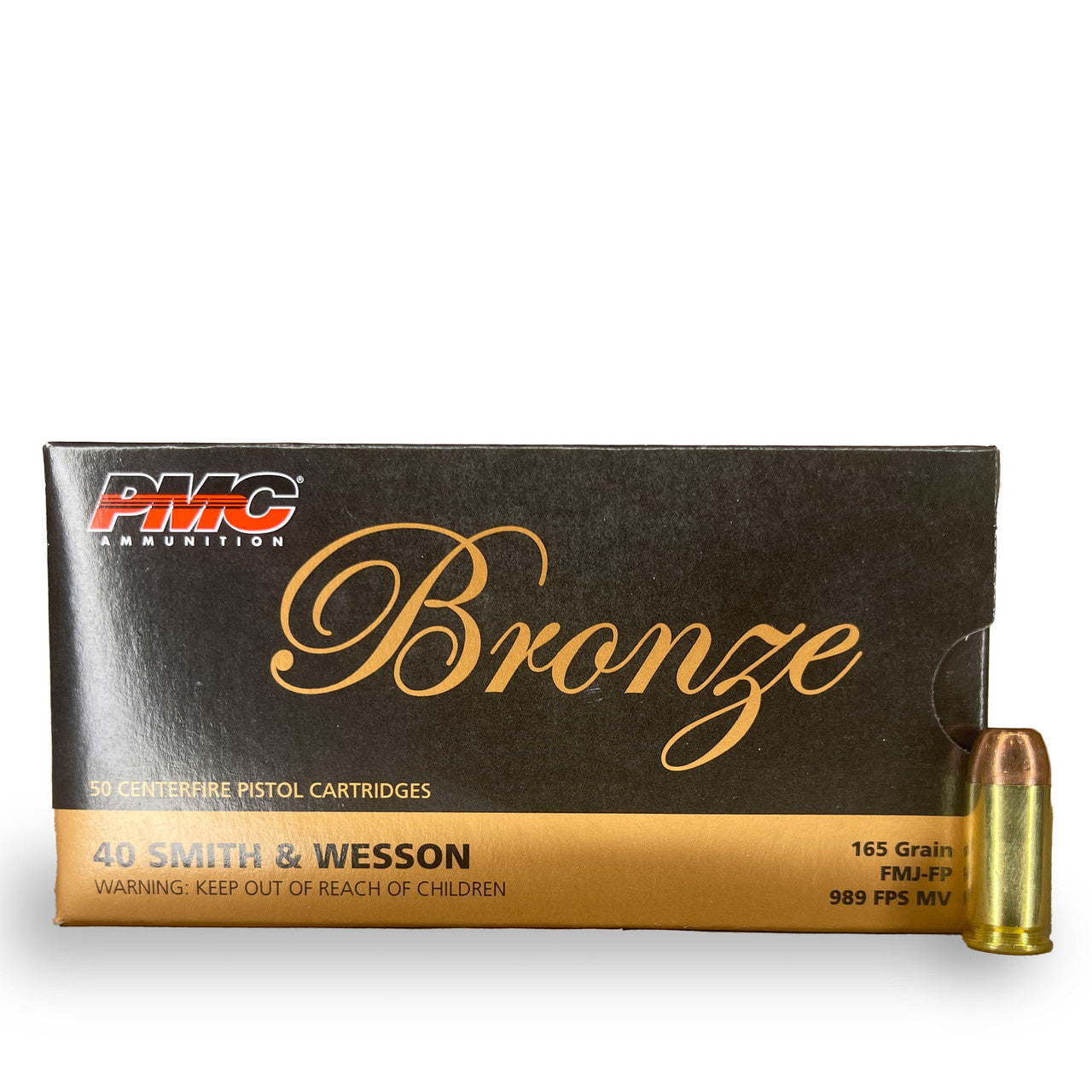 .40 S&W 165GR PMC Bronze 741569070430 (50 rounds)