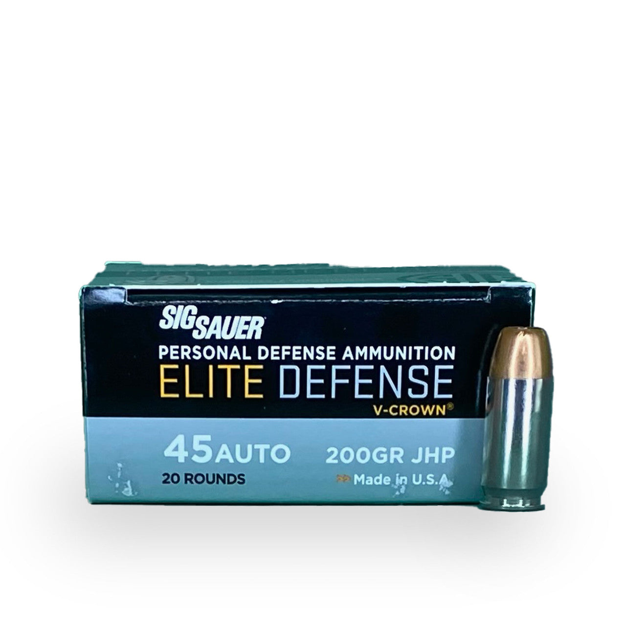 .45 ACP 200gr JHP Sig Sauer E45AP2 - 20 Rounds