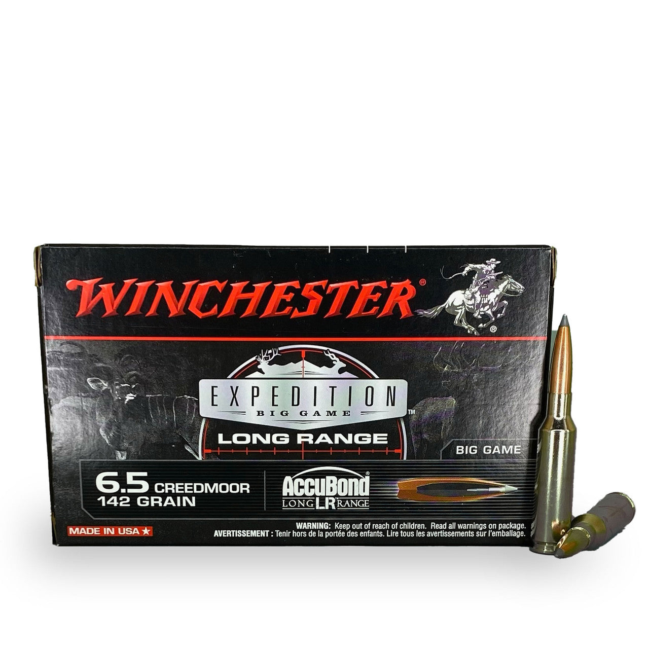 6.5 Creedmoor 142gr AccuBond Long Range Winchester Expedition - 20 Rounds