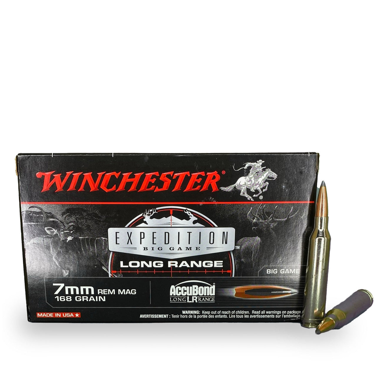 7mm 168gr Expedition Rounds Winchester - 20 Rounds